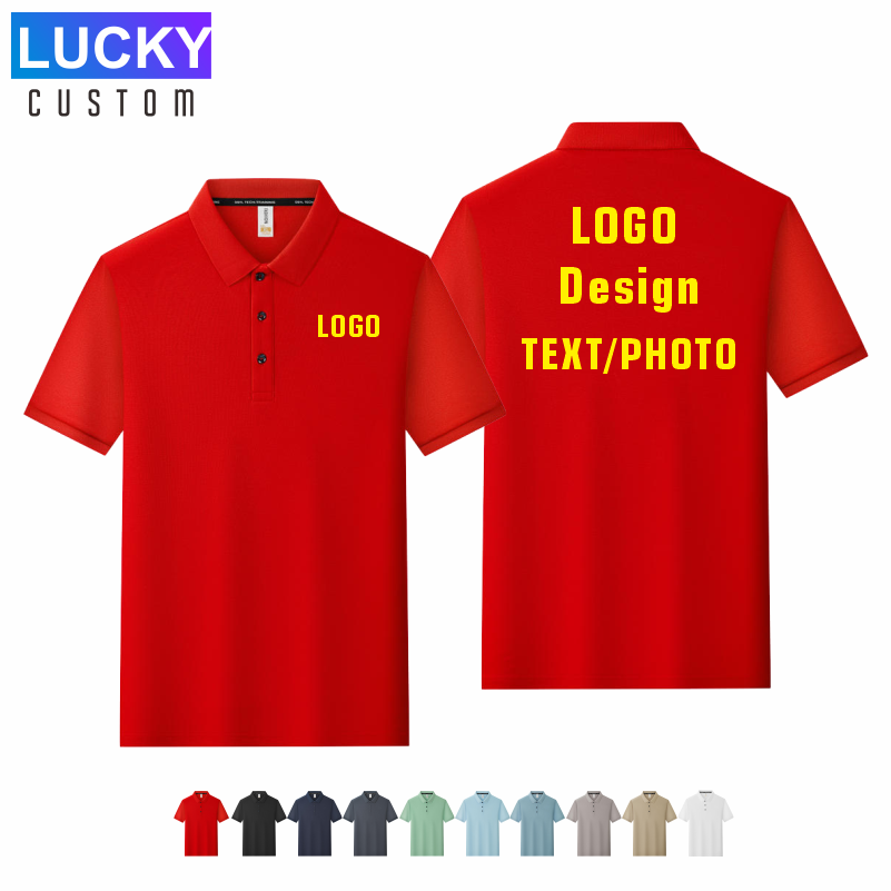 Embroidery Shirt - Custom Design Company Brand Logo/Print Embroidery