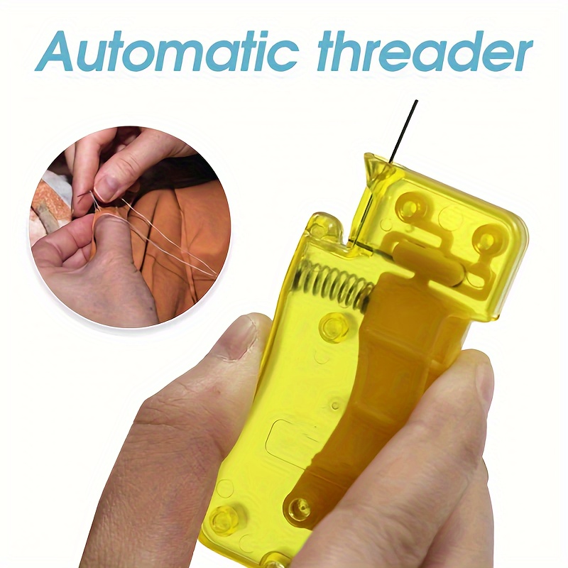 Embroidery Software - 1pc Automatic Needle Threader DIY Hand