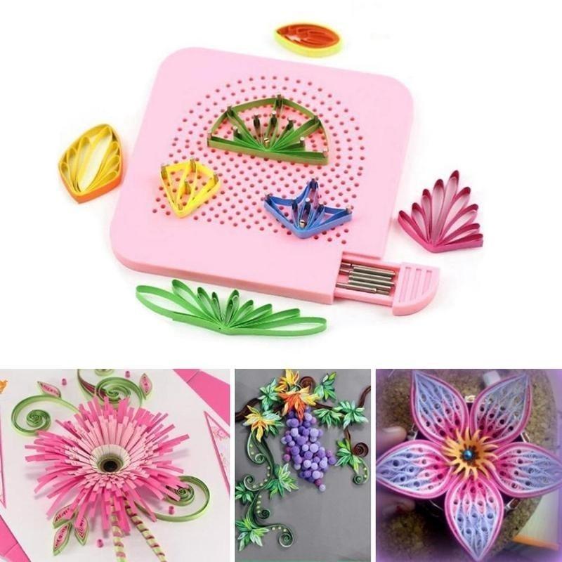 Embroidery Guide Paper - Handmade Paper Folding Crafting Grid Guide