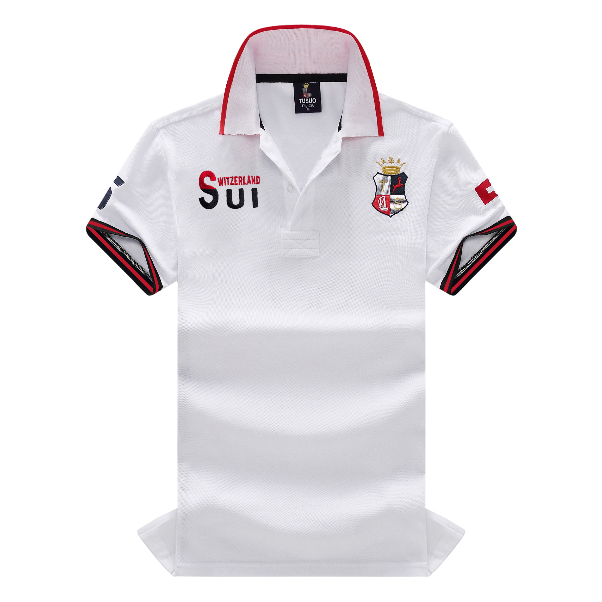 Men's Polo Shirt Classic Switz - Embroidery Shirt recension och pris