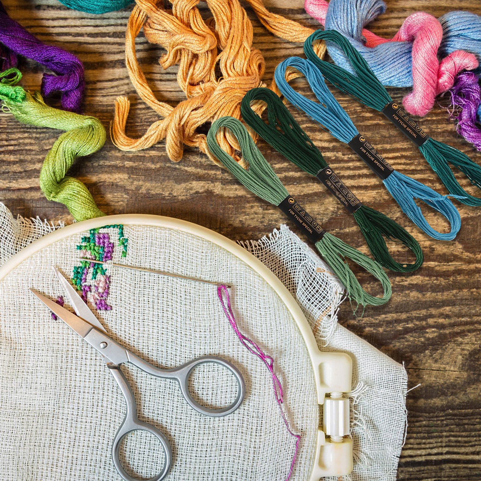 100pcs Embroidery Thread Cross - Embroidery H&M recension och pris