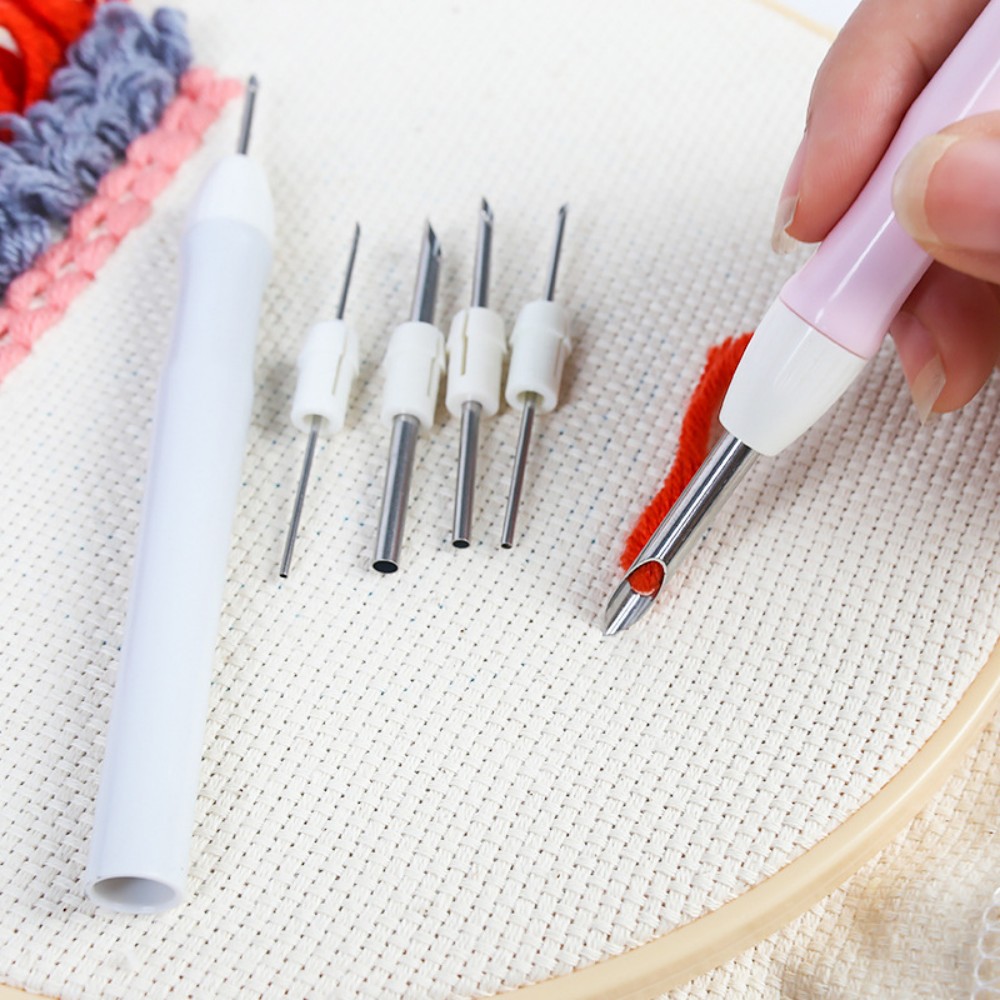 Adjustable Punch Needle Kit -  - Embroidery Youtube recension och pris