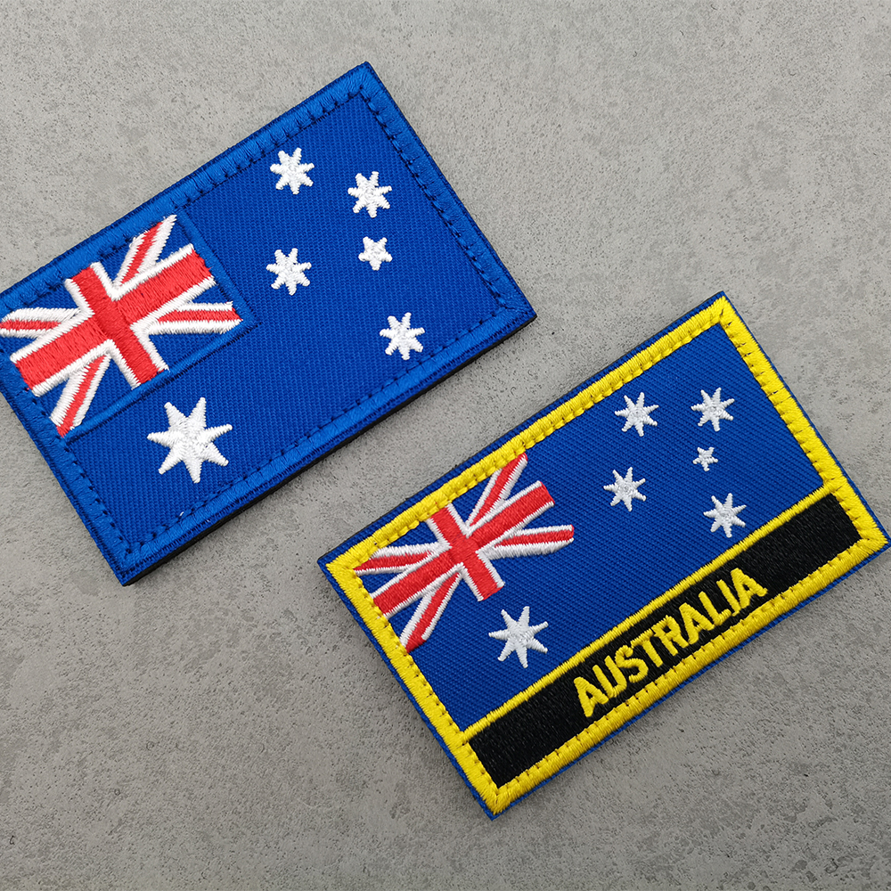 Australia Flag Embroideried Pa - Embroidery In Australia recension och pris