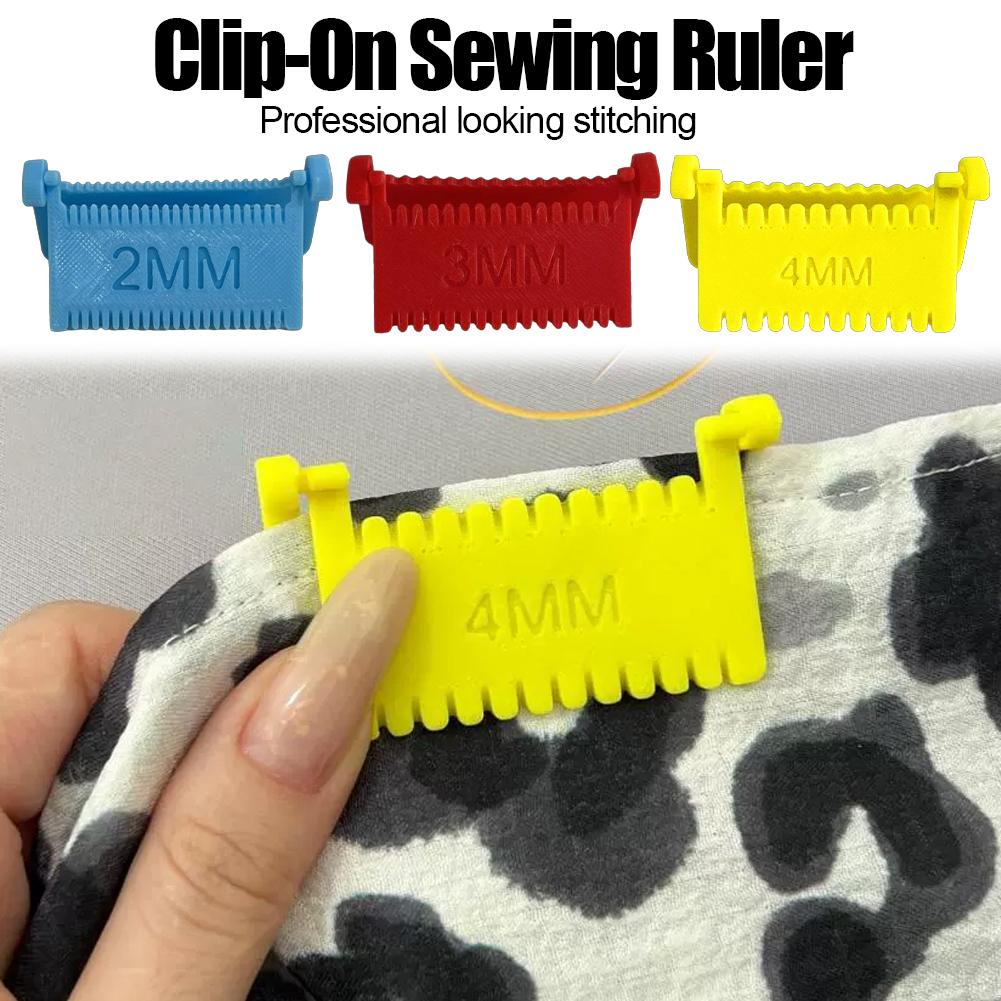 Clip-On Sewing Ruler 2/3/4MM S - Embroidery On Leather recension och pris