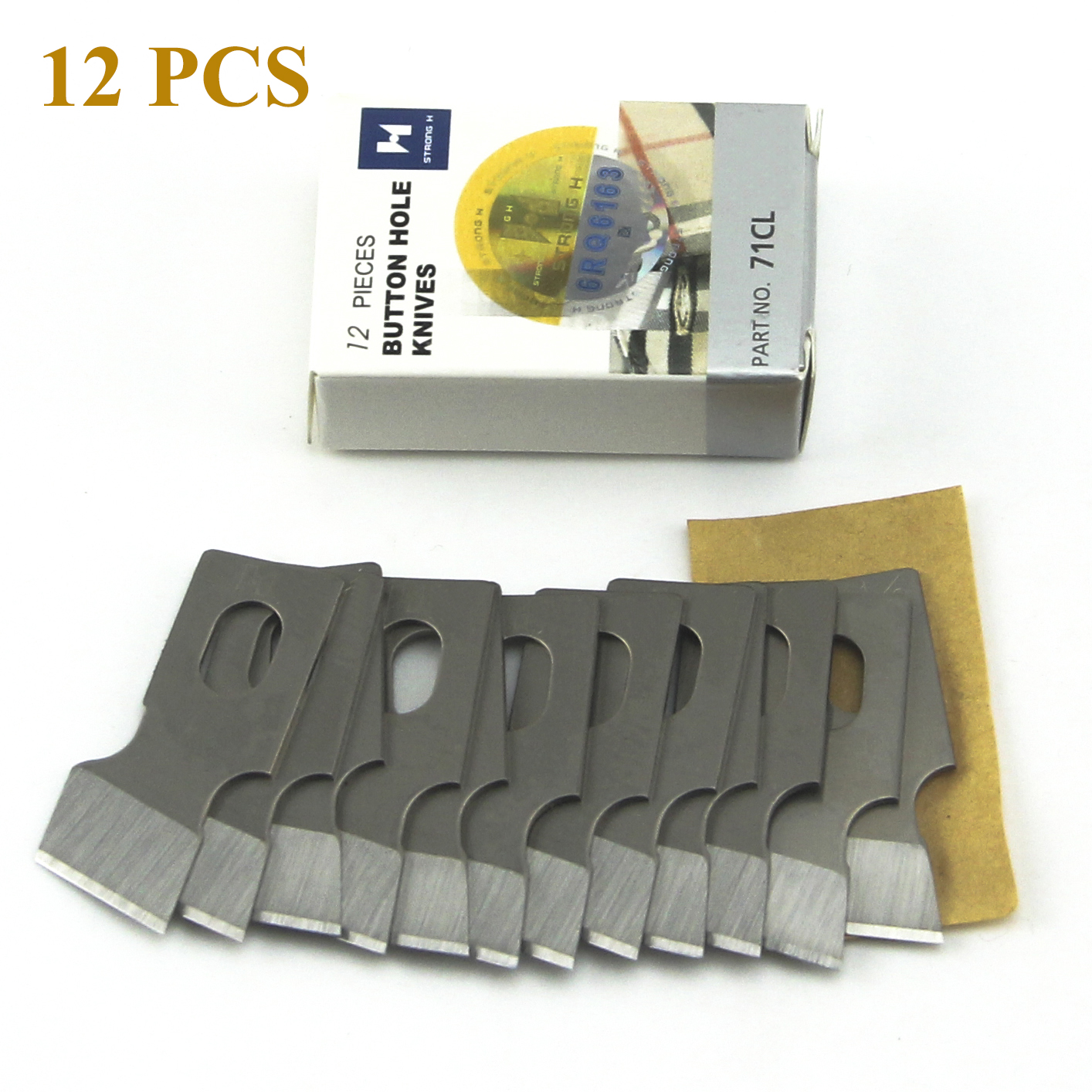 12PCS Button Hole Knife For St - Embroidery H&M recension och pris