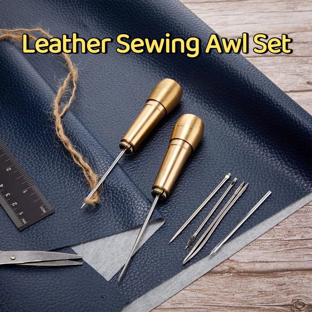 Multifunctional Leather Sewing - Punch Needle Handle recension och pris