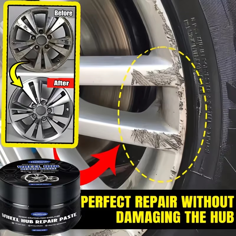 Car Wheel Rim Scratch Refurbis - Punch Needle Handle recension och pris