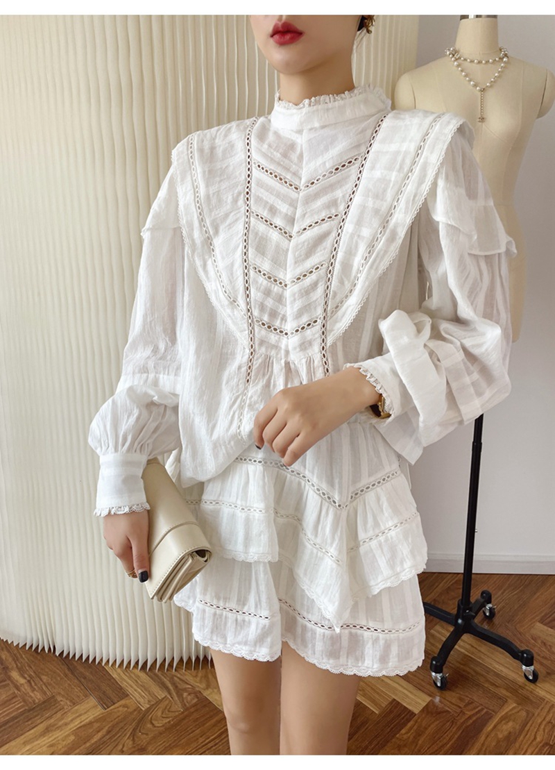 Women Elegant White Eyelet Emb - Embroidery Eyelet recension och pris