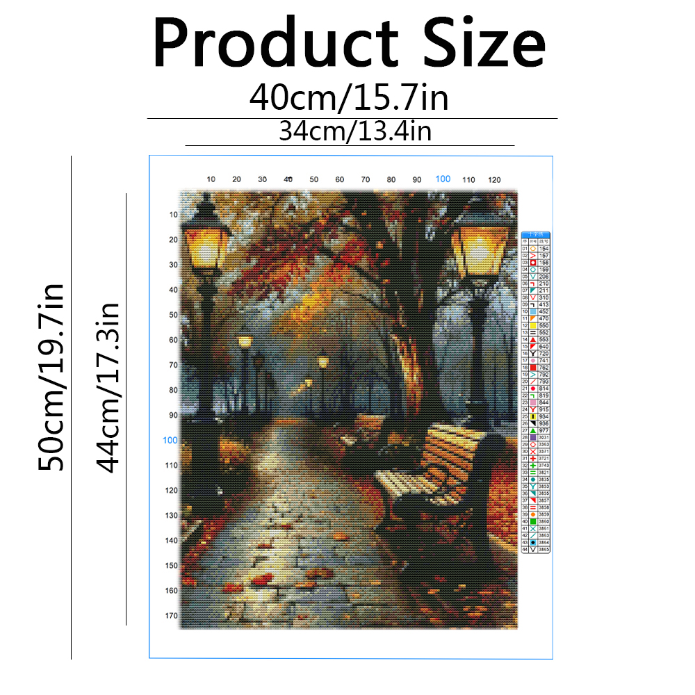 11CT Embroidery Packages Stree - Embroidery Guide Paper recension och pris