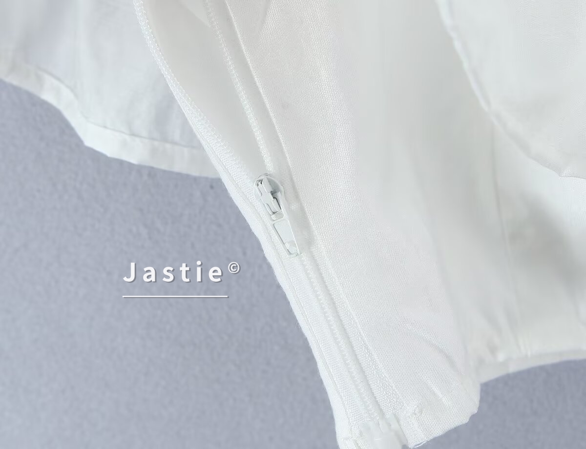 French White 2 Piece Set Women - Embroidery Eyelet recension och pris