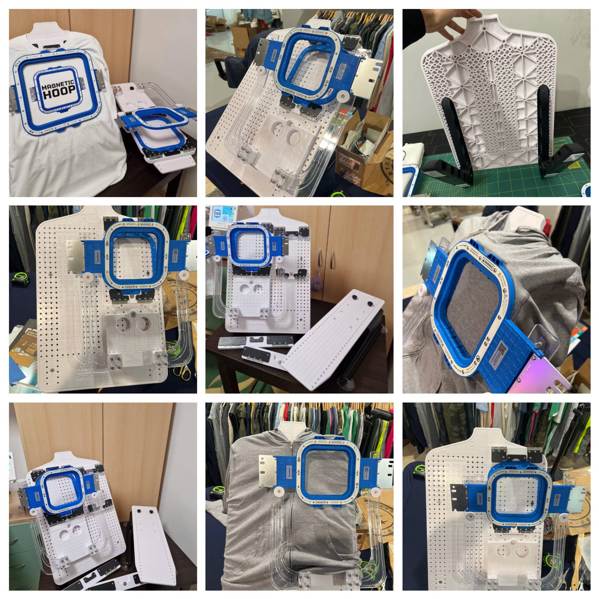 Hooping Station kit with 5.1in - Embroidery Software recension och pris
