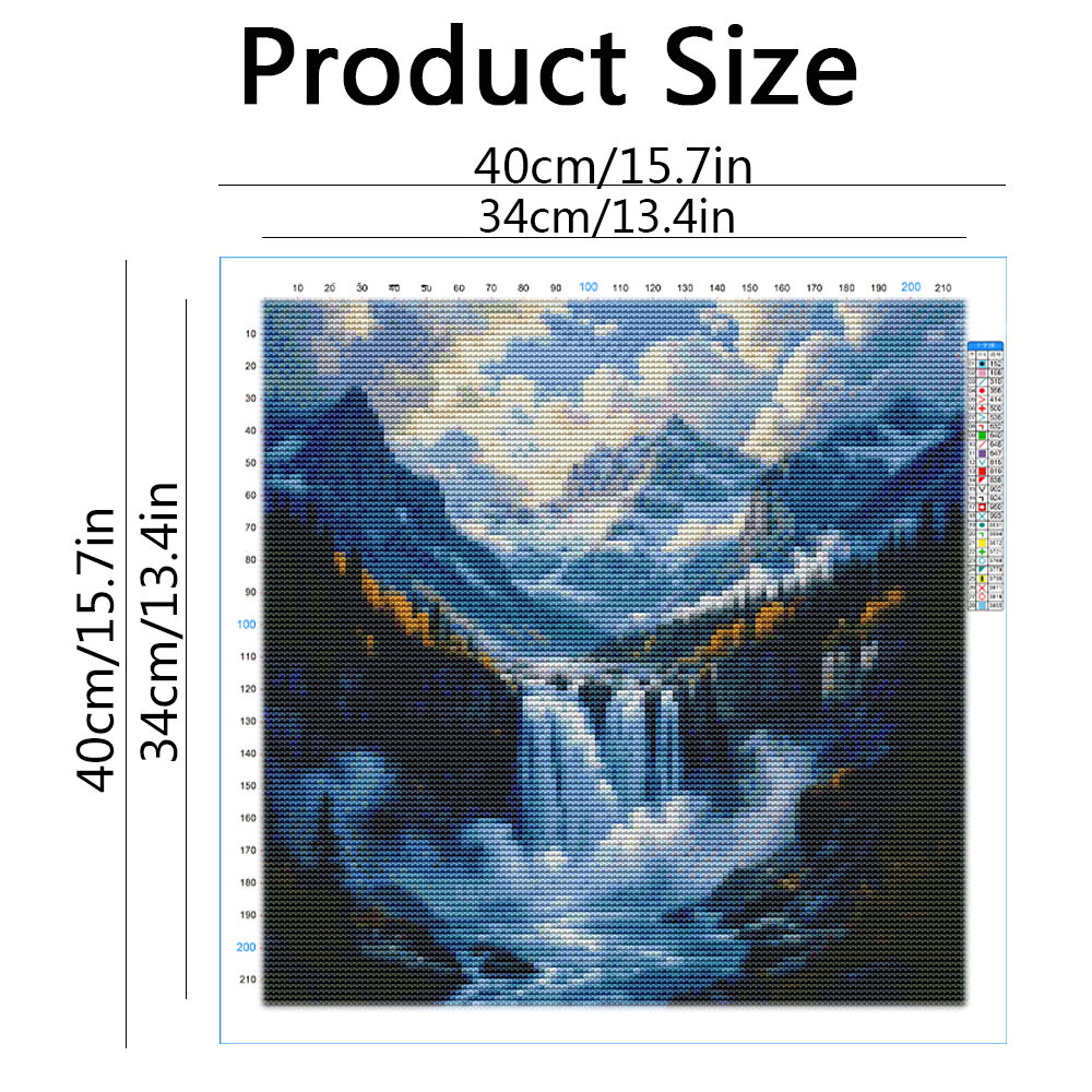 11CT Cross Embroidery Sets Mou - Embroidery Guide Paper recension och pris