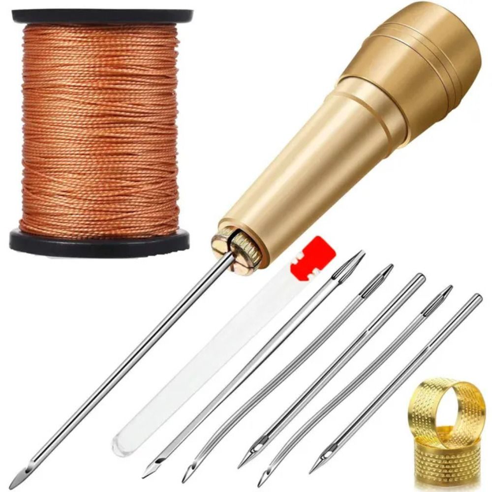 Multifunctional Leather Sewing - Punch Needle Handle recension och pris
