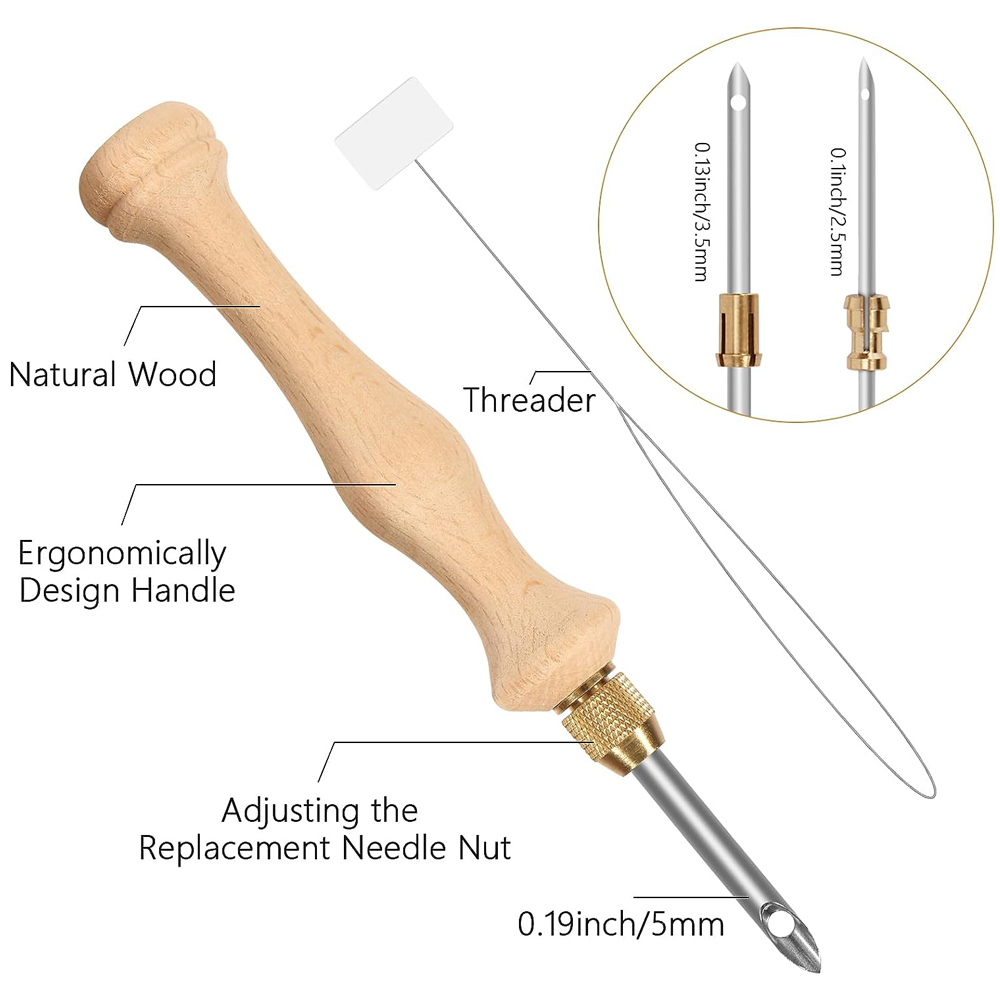 Punch Needle Starter Kit with  - Punch Needle Handle recension och pris