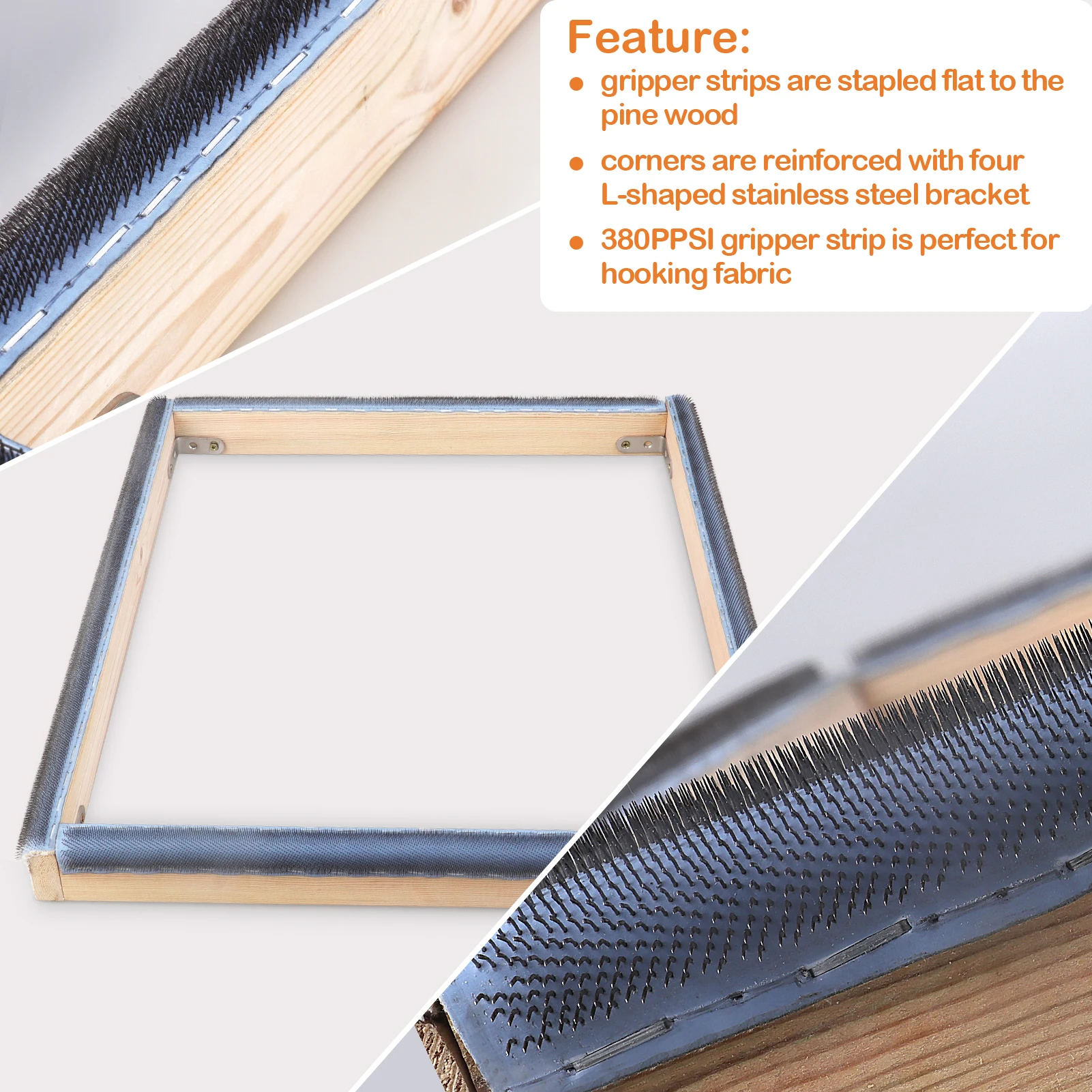 Punch Needle Frame Square Embr - Punch Needle Handle recension och pris