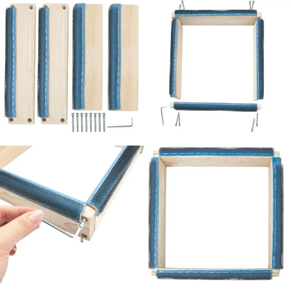 Punch Needle Frame Square Embr - Punch Needle Handle recension och pris