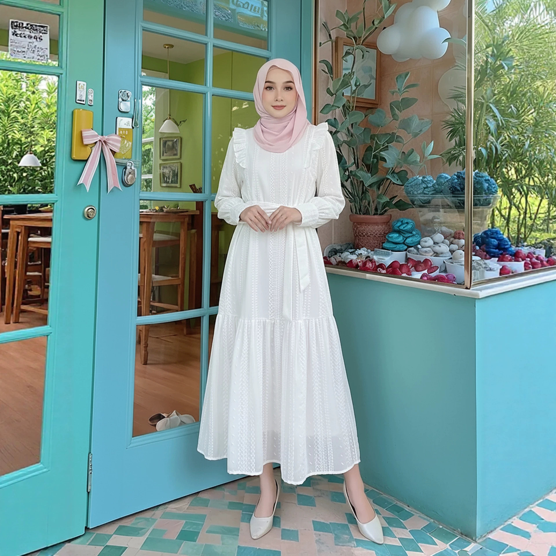Muslim Dubai Malaysia Indonesi - Embroidery In Indonesia recension och pris