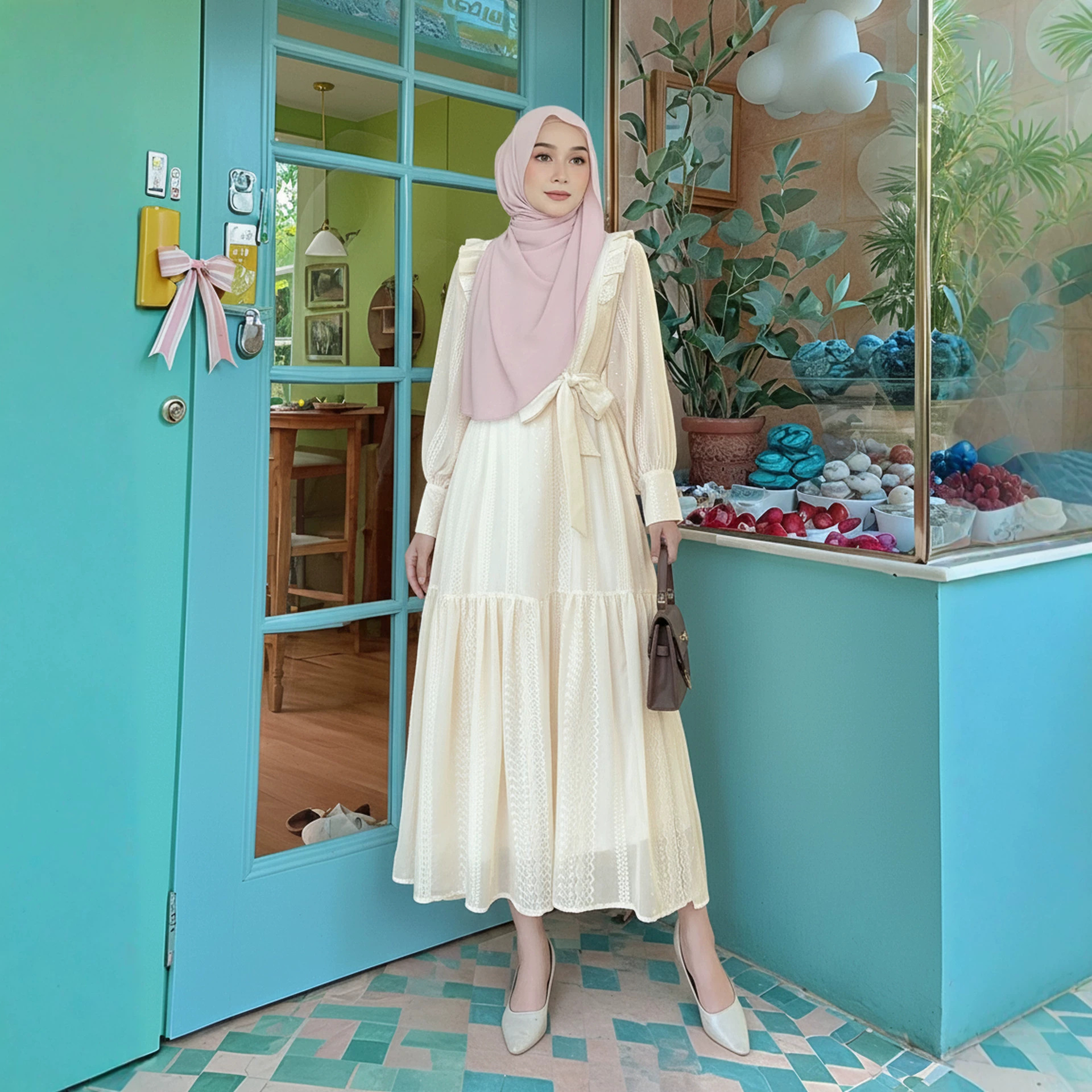 Muslim Dubai Malaysia Indonesi - Embroidery In Indonesia recension och pris