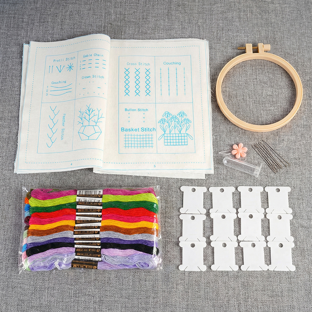 Hand-Embroidery Books Starter  - Embroidery Guide Paper recension och pris