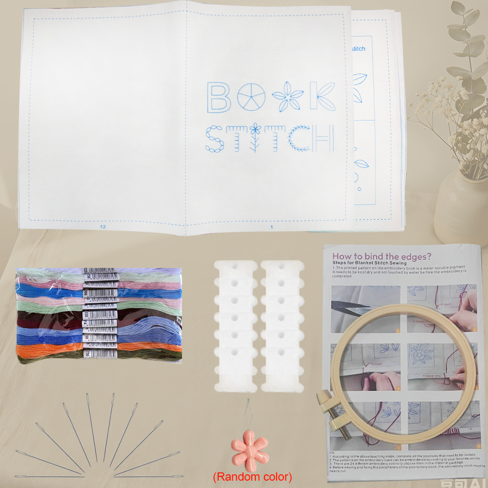 Hand-Embroidery Books Starter  - Embroidery Guide Paper recension och pris