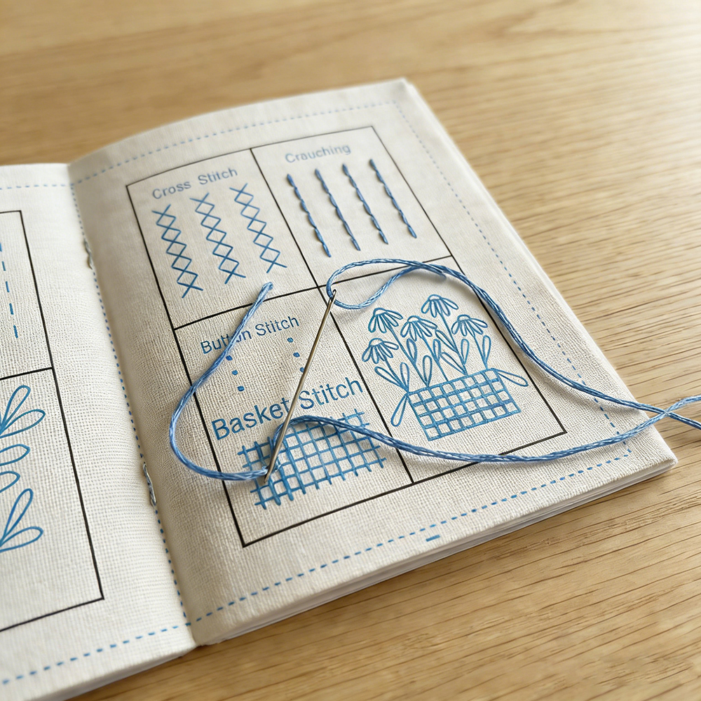 Hand-Embroidery Books Starter  - Embroidery Guide Paper recension och pris