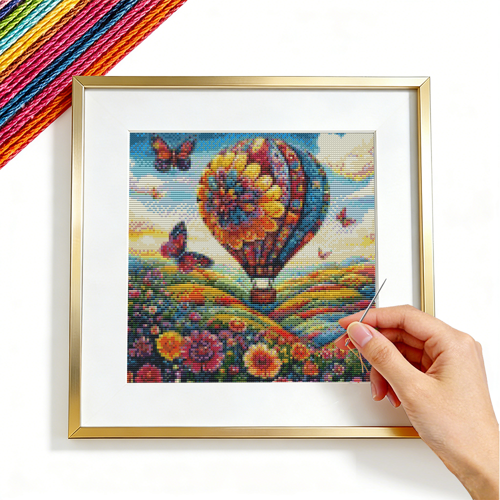 Set For Cross Embroidery Hot A - Embroidery Guide Paper recension och pris