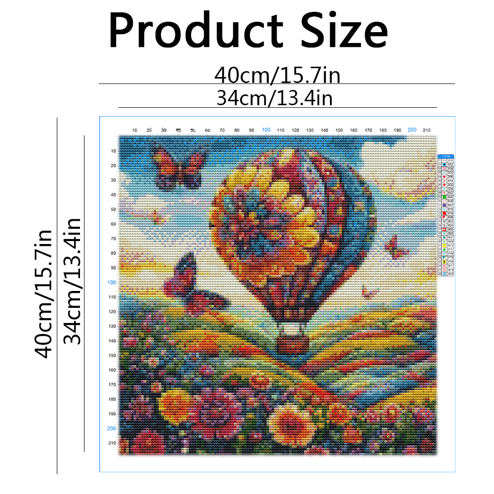 Set For Cross Embroidery Hot A - Embroidery Guide Paper recension och pris
