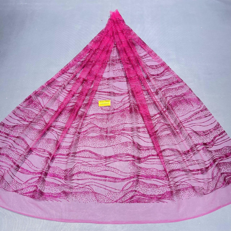 10 Yards Rose Red Fadhion Afri - Embroidery Roses recension och pris