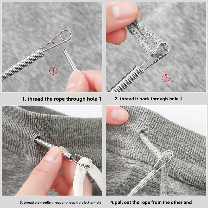 1/5pcs Bendable Spring Drawstr - Embroidery Software recension och pris