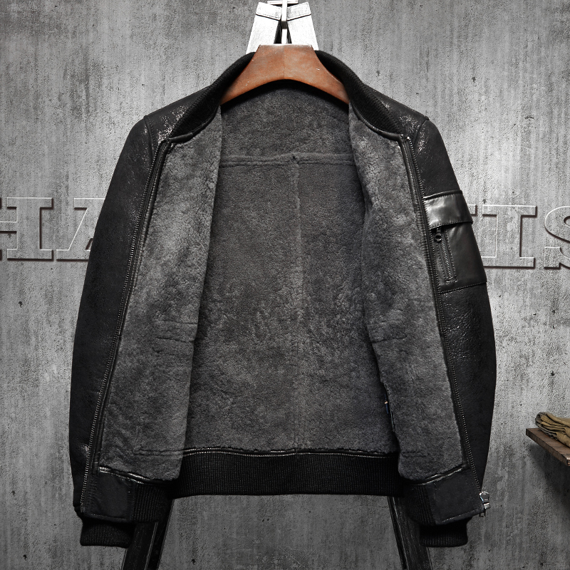 Denny&Dora Men's Shearling Coa - Embroidery In Australia recension och pris