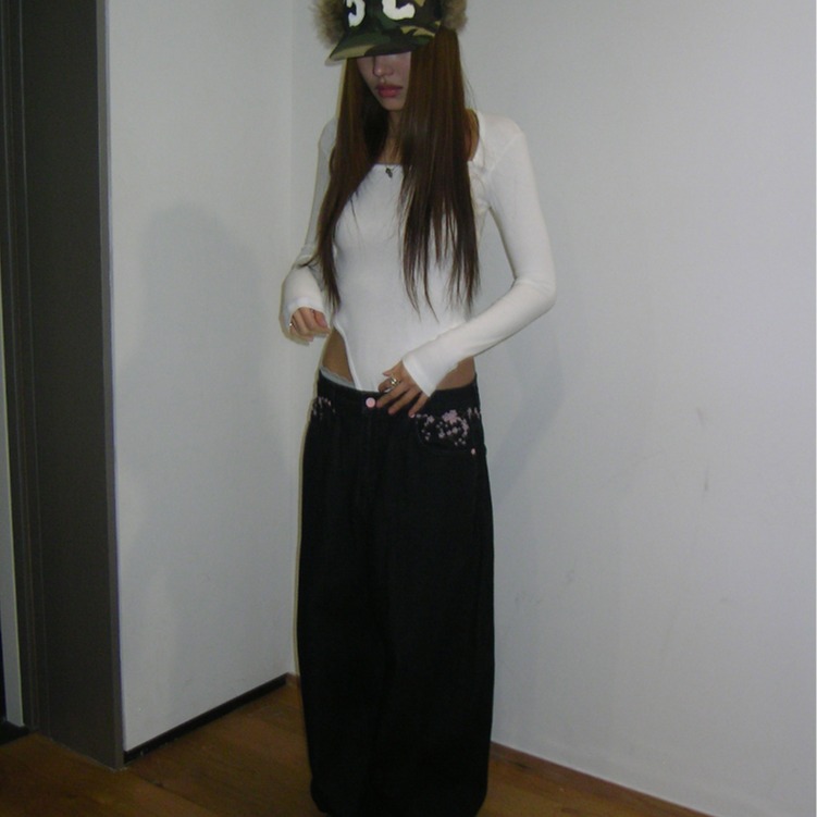 Sakura Embroidery High Waist W - Embroidery Jeans Sakura recension och pris