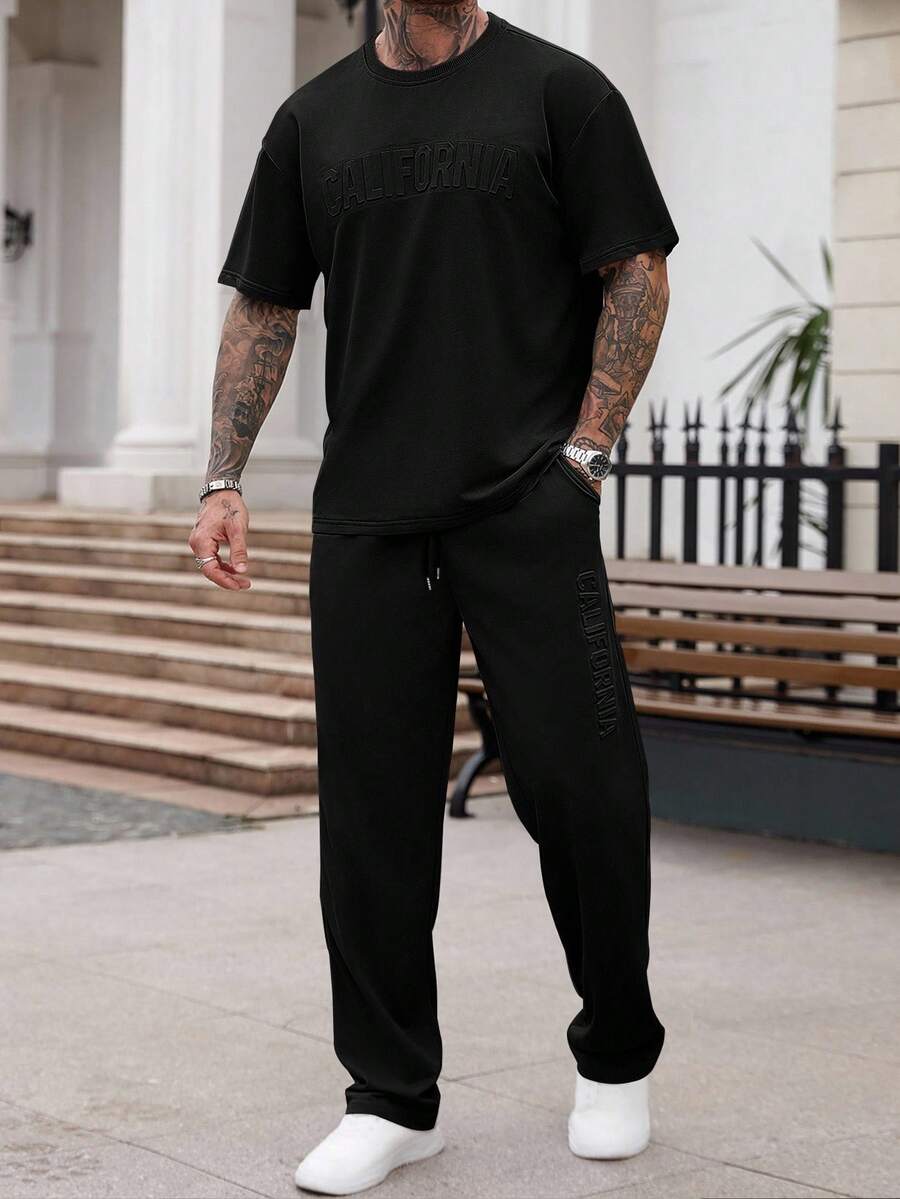 Mens Casual Solid Color Letter - Embroidery Shirt recension och pris