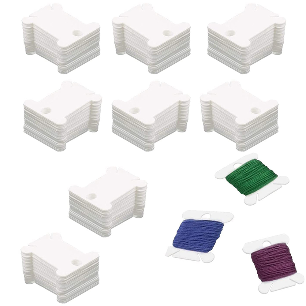 50/100Pcs Plastic Floss Bobbin - Embroidery Software recension och pris
