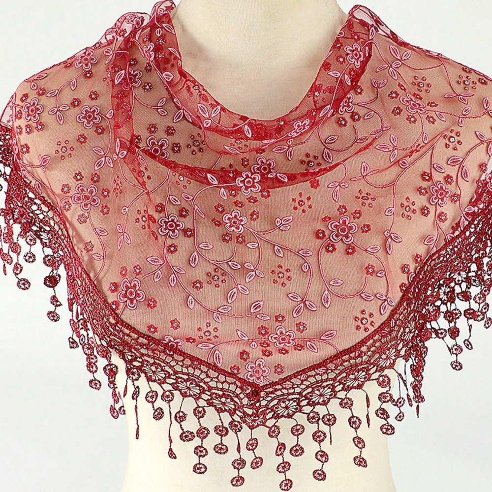 1pc Women Lace Embroidery Soli - Embroidery Roses recension och pris
