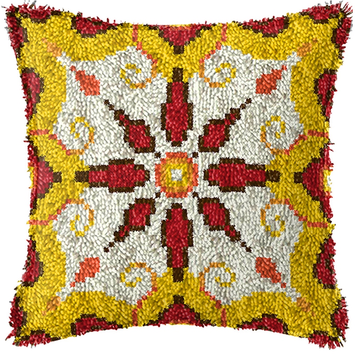 Yellow Stripes Latch Hook Kits - Embroidery Yellow recension och pris