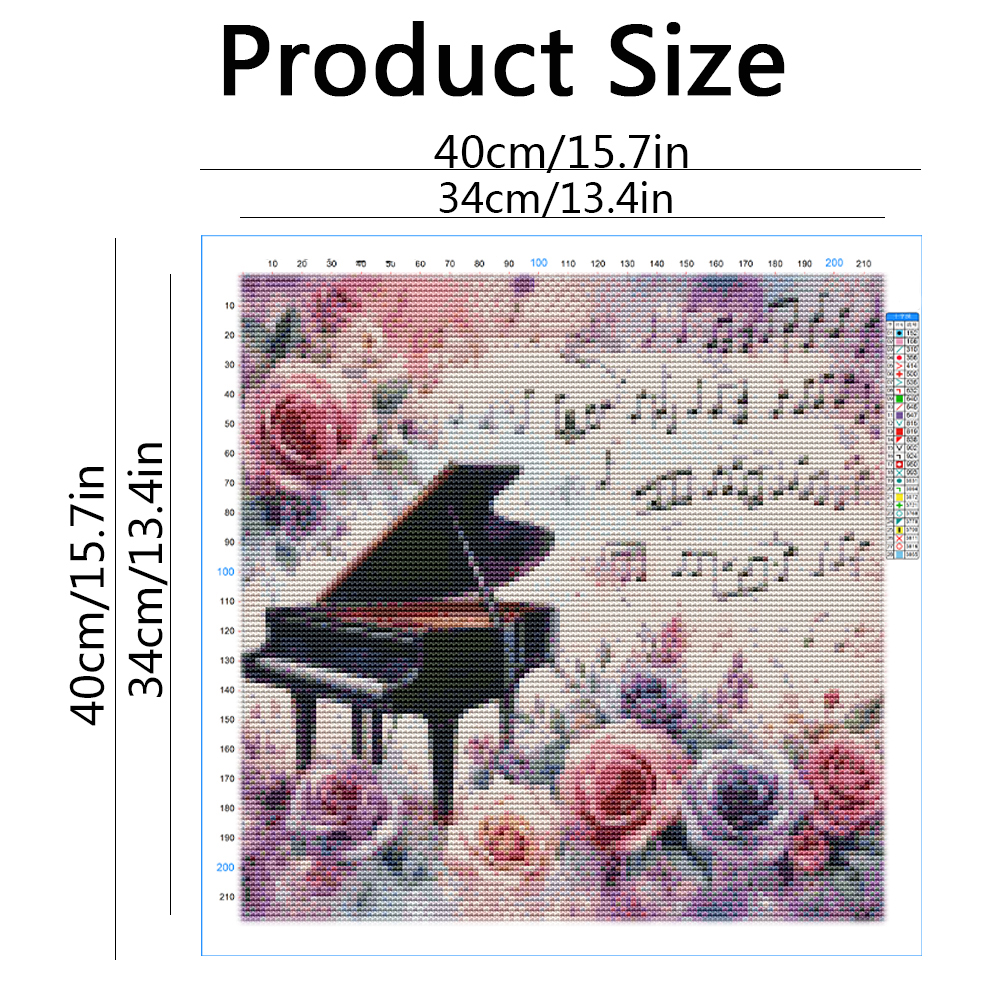 Embroidery Packages Violin Lan - Embroidery Guide Paper recension och pris