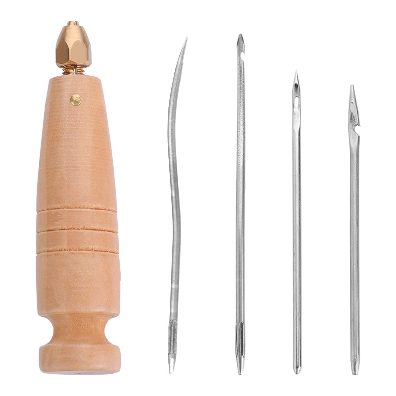 1set Leather Sewing Awl Set Re - Punch Needle Handle recension och pris