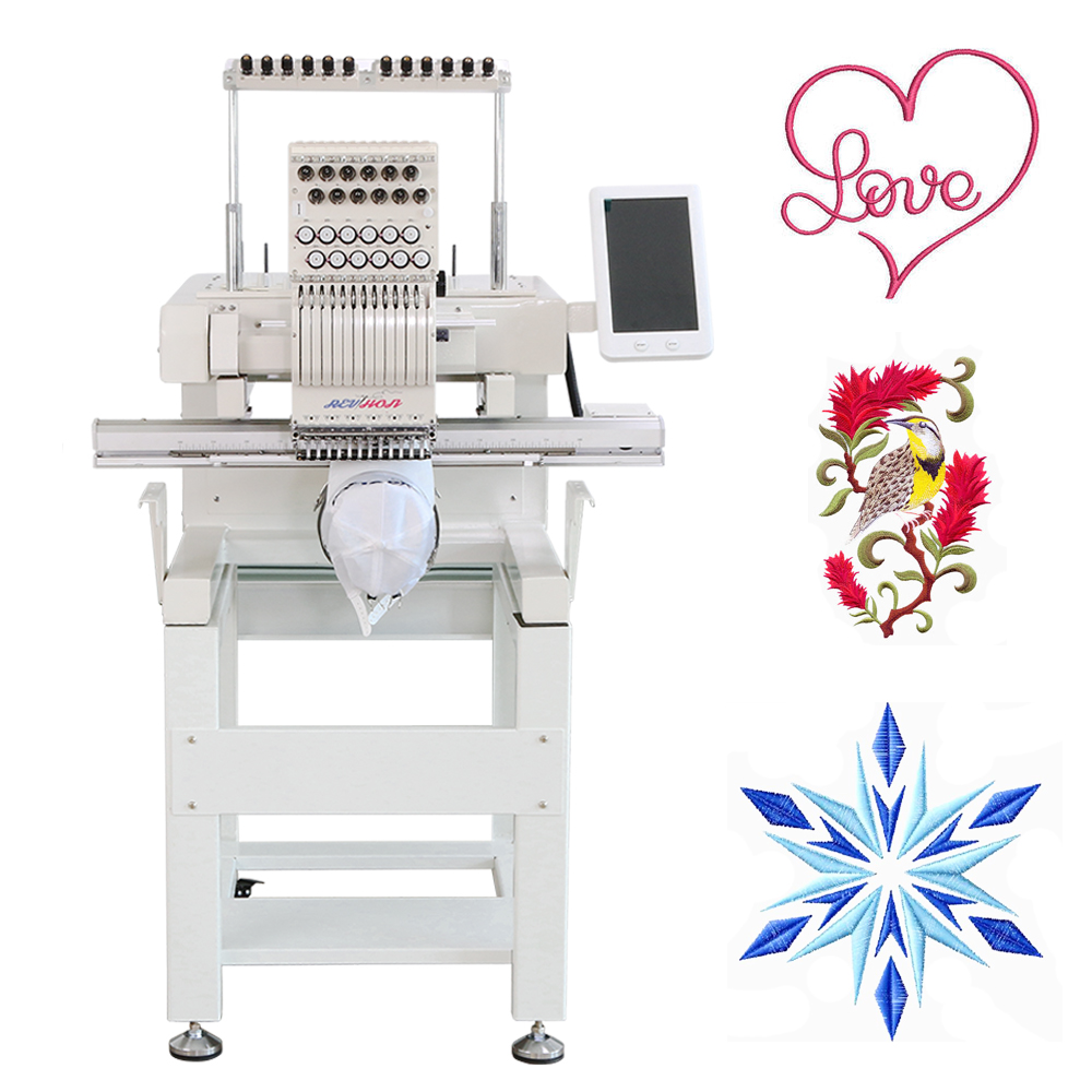Komputer Computerized Emroider - Embroidery Mesin recension och pris