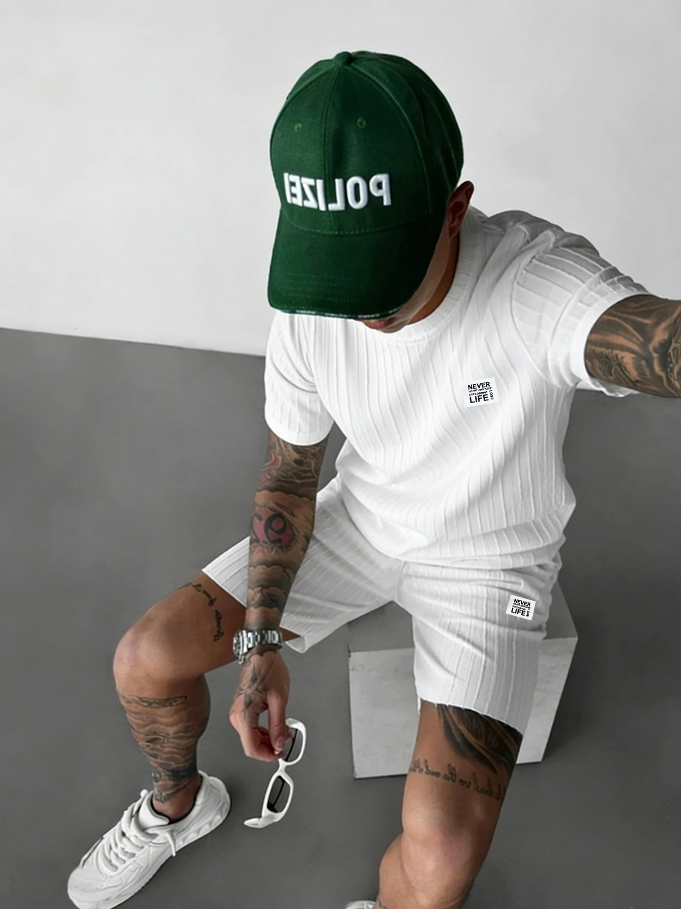 Men's Textured “Never Lose You - Embroidery Shirt recension och pris