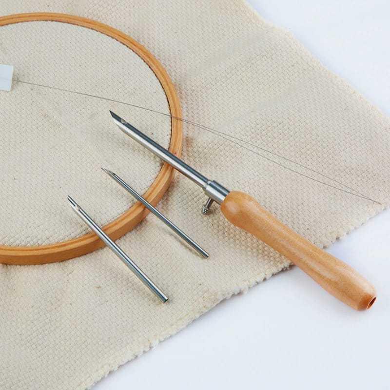 5Pcs 2.5mm/3.5mm/5mm Adjustabl - Punch Needle Handle recension och pris