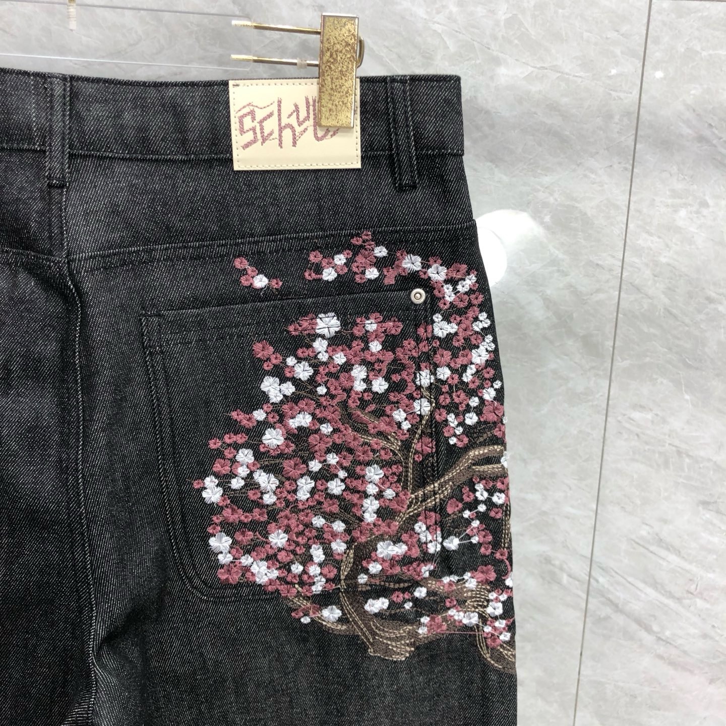 Derschutze Heavy Industry Embr - Embroidery Jeans Sakura recension och pris