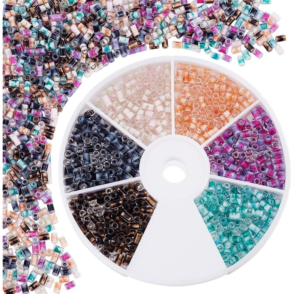 720pcs 6 Colors Tube Beads 24g - Embroidery Youtube recension och pris