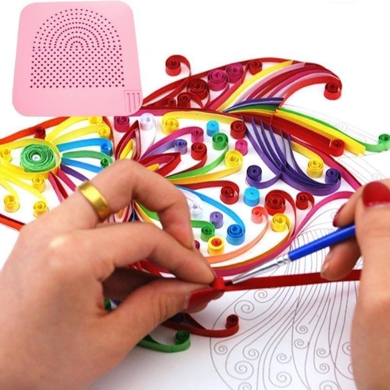 Handmade Paper Folding Craftin - Embroidery Guide Paper recension och pris