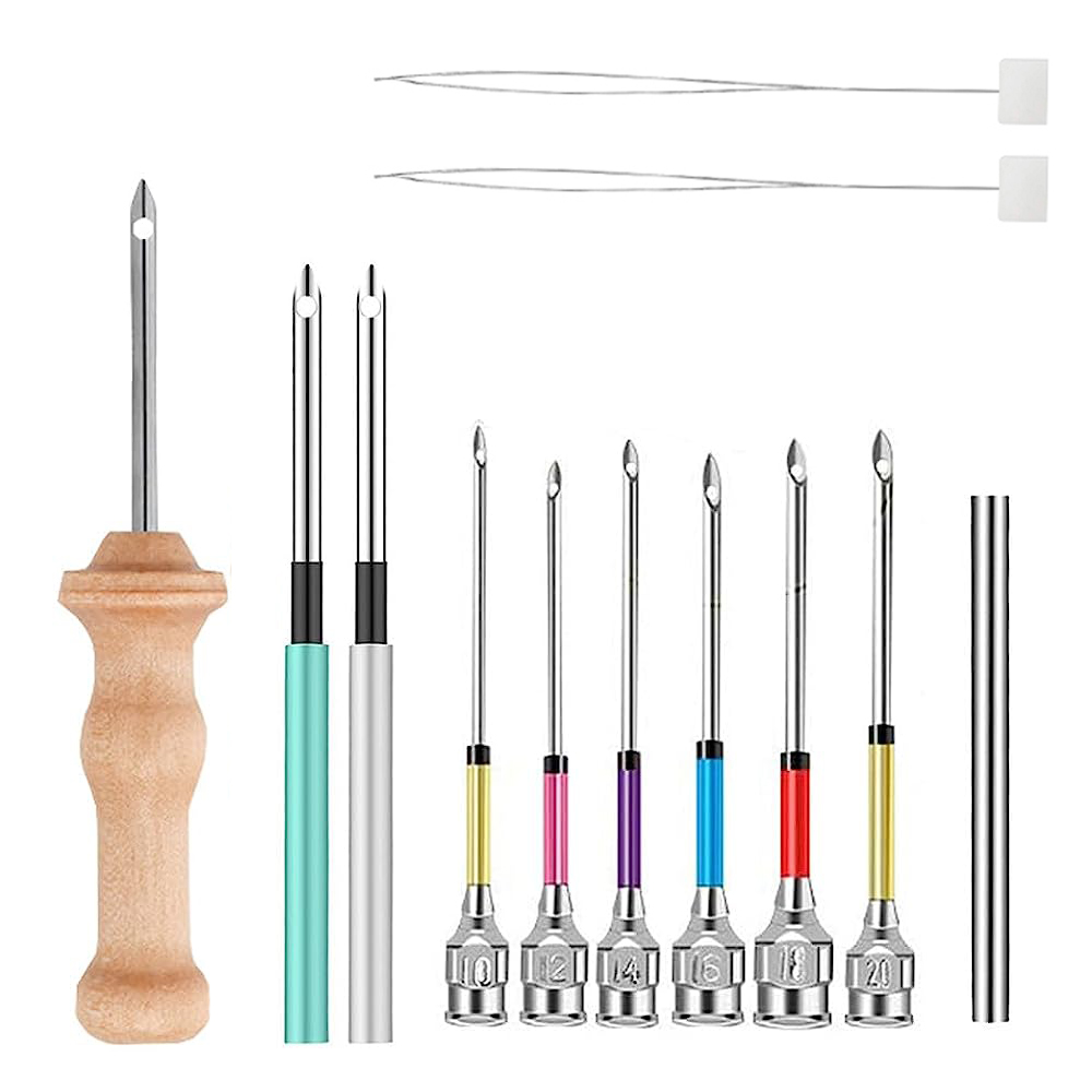 Punch Needle Kit Wooden Embroi - Punch Needle Handle recension och pris