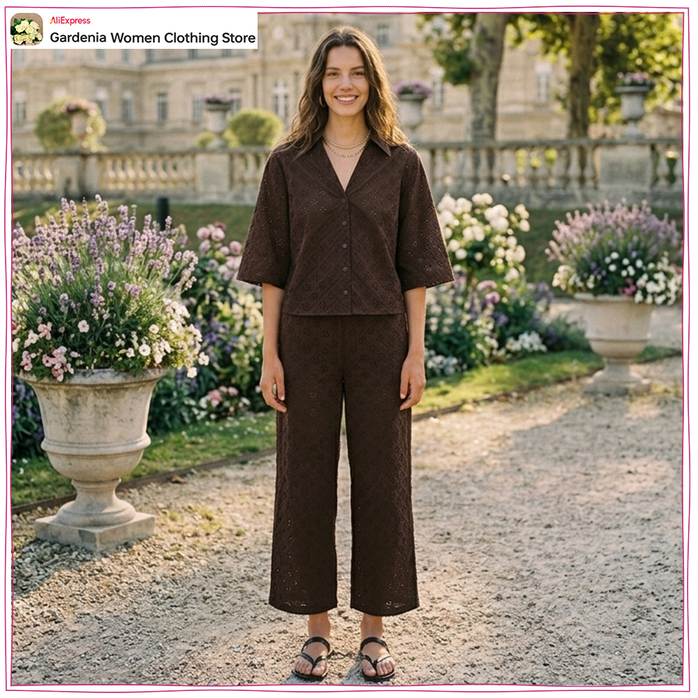Relaxtion Eyelet Embroidered P - Embroidery Eyelet recension och pris