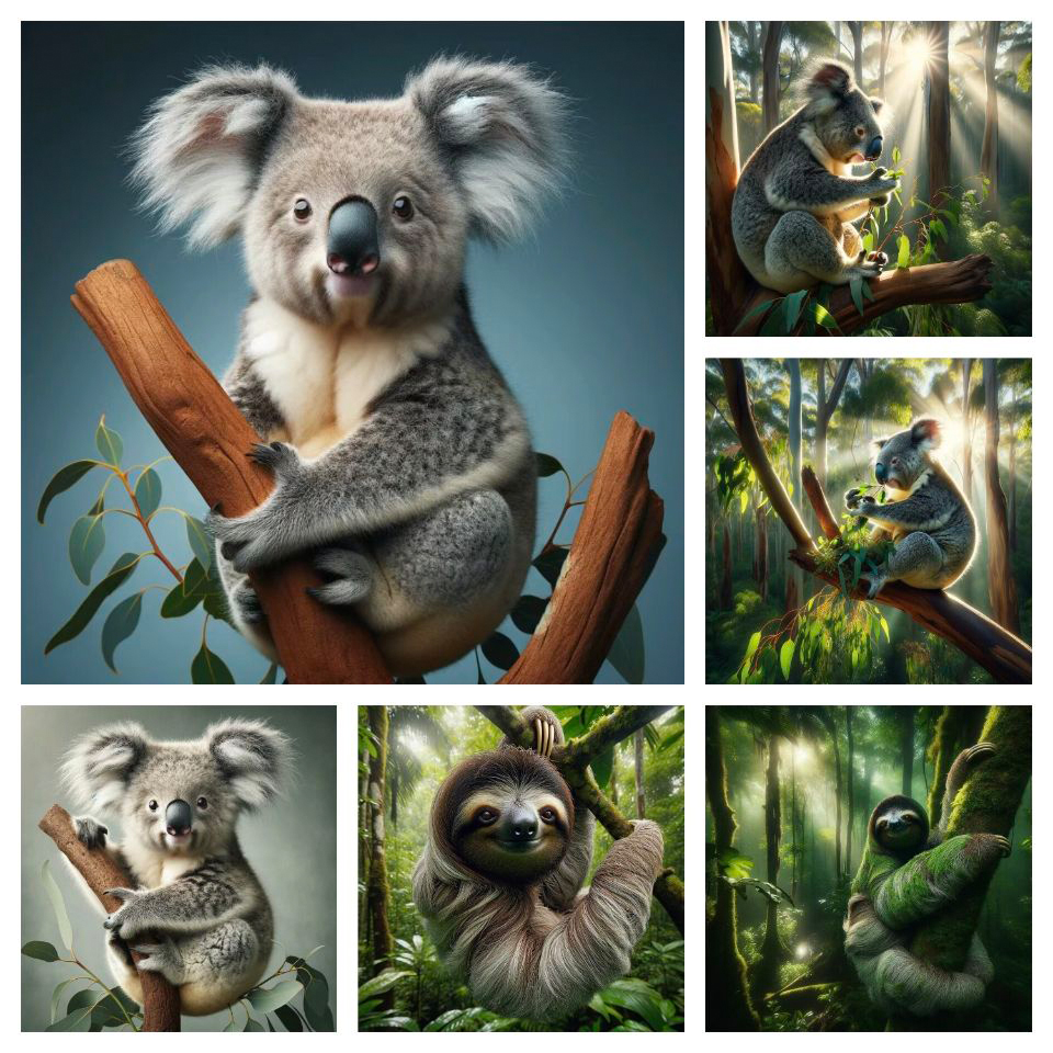 Diamond Painting Sloth Koala A - Embroidery In Australia recension och pris
