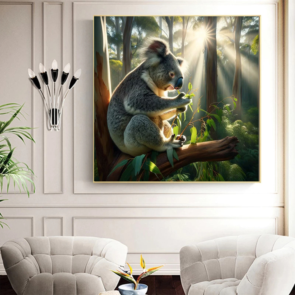 Diamond Painting Sloth Koala A - Embroidery In Australia recension och pris