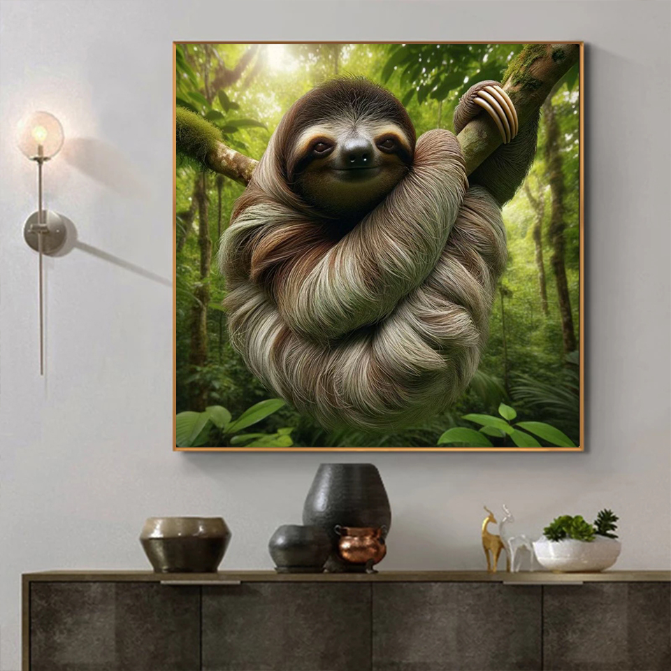 Diamond Painting Sloth Koala A - Embroidery In Australia recension och pris