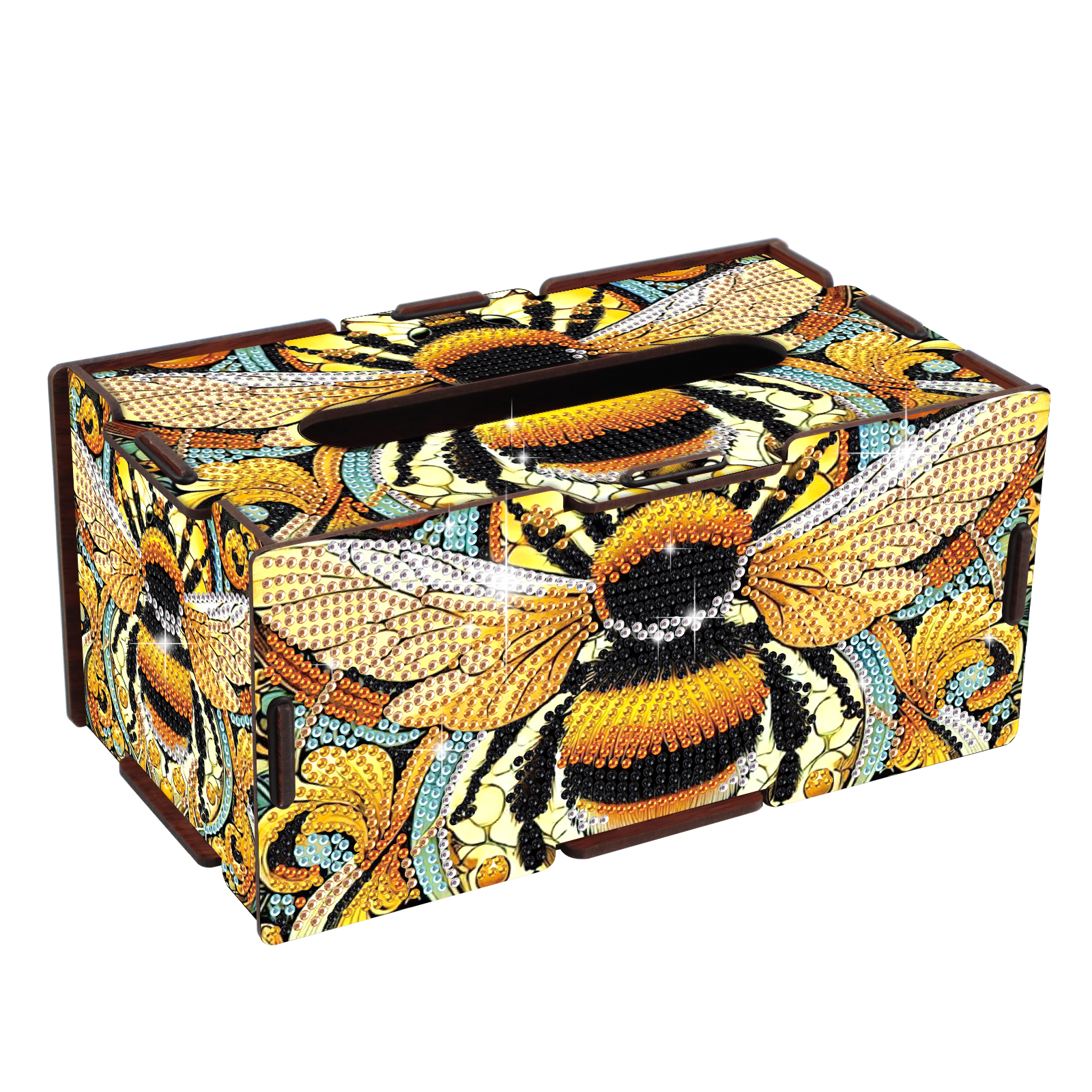 Diamond Art Painting Tissue Bo - Embroidery Yellow recension och pris