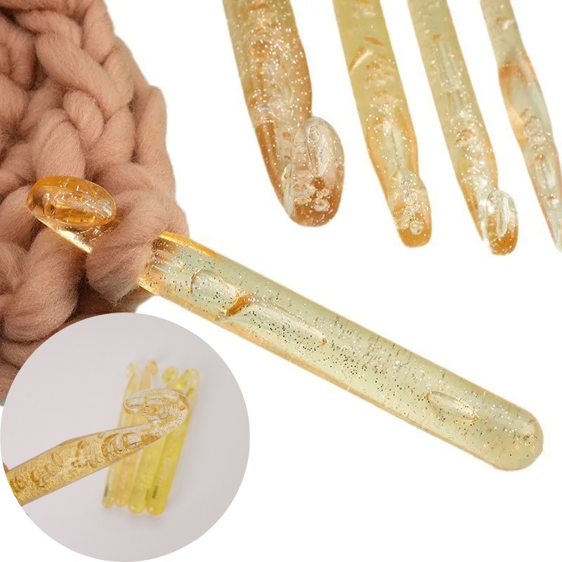 Large Transparent Yellow Cryst - Embroidery Yellow recension och pris